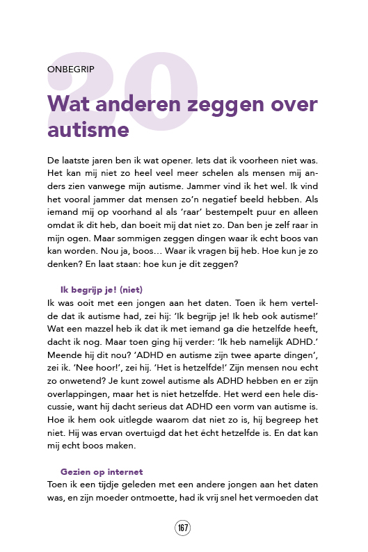 Niet alle autisten houden van treinen